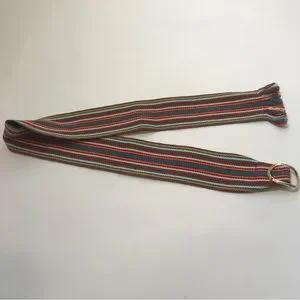 Vintage | Accessories | Vintage Boho Belt Fringe Stripes  display picture 2